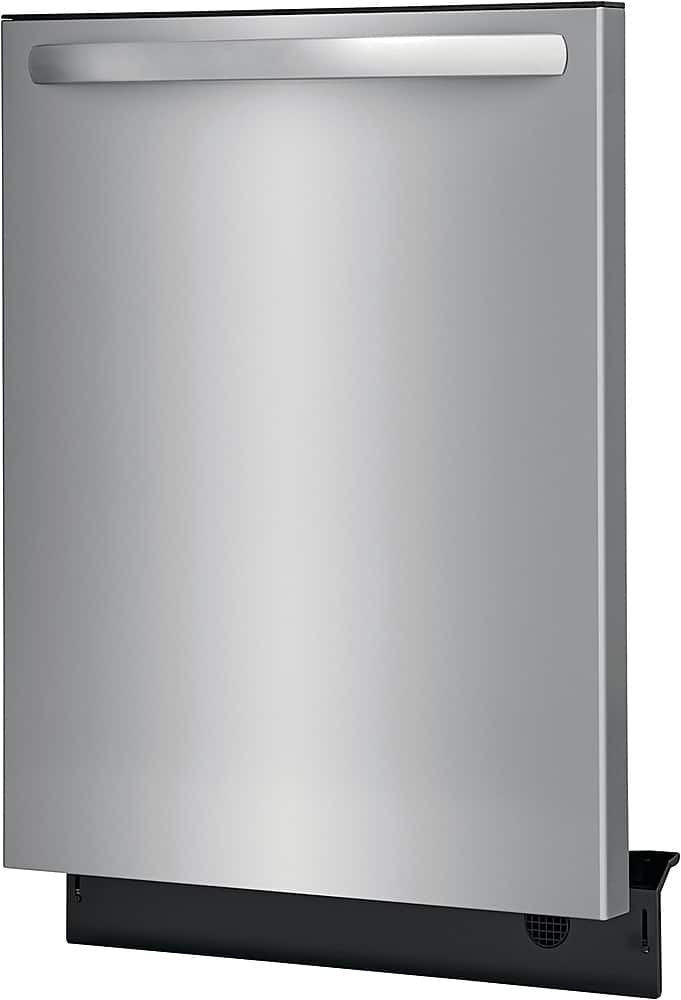 Left. Frigidaire - Frigidaire 24" Built-In Dishwasher with EvenDry System - Stainless Steel.