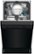 Alt View Zoom 11. Frigidaire - 18" Compact Front Control Built-In Dishwasher with Stainless Steel Tub, 52 dBA - Black.