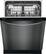 Left. Frigidaire - Gallery 24" Top Control Built-In Dishwasher with Stainless Steel Tub, 49 dba - black.