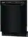 Angle. Frigidaire - 24" Compact Front Control Built-In Dishwasher with Stainless Steel Tub, 52 dBA - Black.