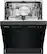 Alt View 15. Frigidaire - 24" Compact Front Control Built-In Dishwasher with Stainless Steel Tub, 52 dBA - Black.