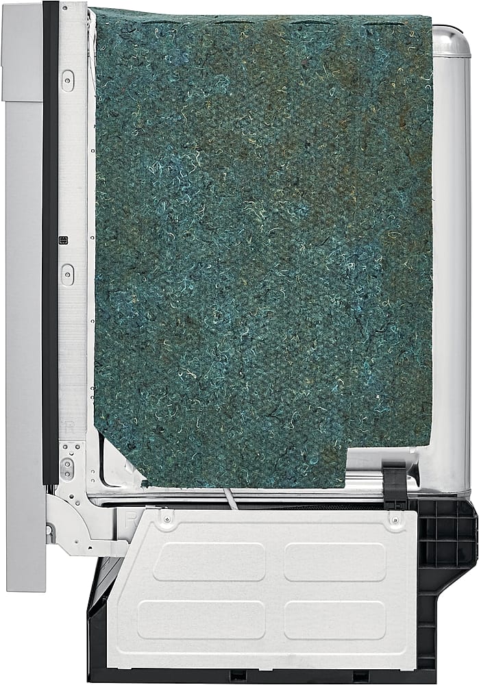 Alt View 21. Frigidaire - 24" Compact Front Control Built-In Dishwasher with Stainless Steel Tub, 52 dBA - Stainless Steel.