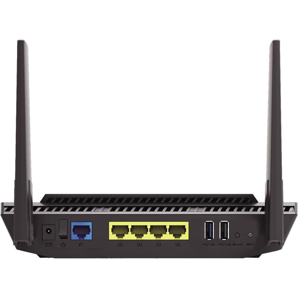 Alt View 12. ASUS - Wireless Router - Black.