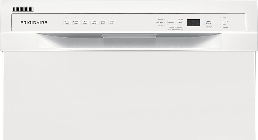 Frigidaire 18 in. Built-In Dishwasher with Front Control, 52 dBA
