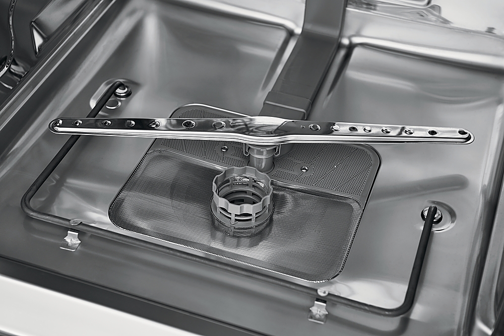 Alt View 20. Frigidaire - 24" Compact Front Control Built-In Dishwasher with Stainless Steel Tub, 52 dBA - White.