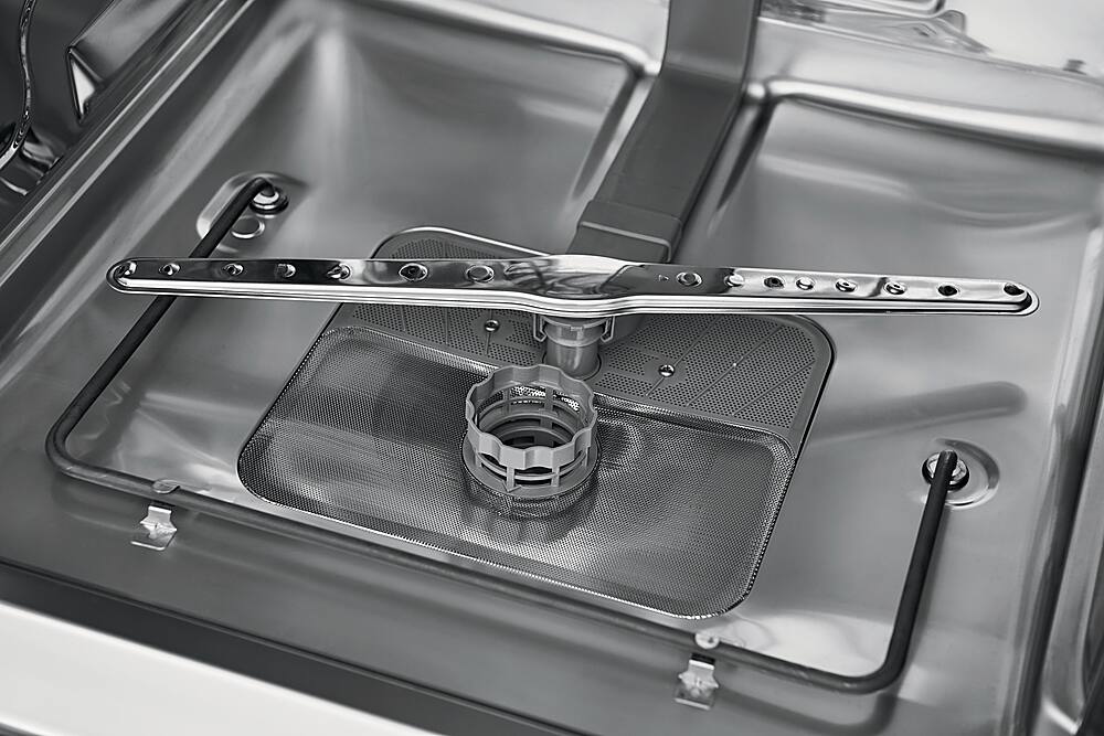 Alt View 20. Frigidaire - 24" Compact Front Control Built-In Dishwasher with Stainless Steel Tub, 52 dBA - White.