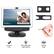Alt View 12. Wasserstein - Webcam Lens Cover for Google Nest Hub Max (3-Pack) - Charcoal.