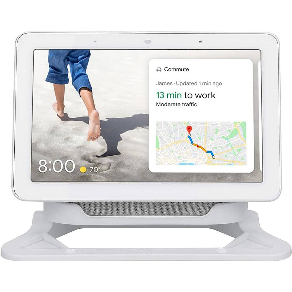  Wasserstein Adjustable Stand for Google Nest Hub Max (Chalk) :  Electronics