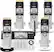 Angle. VTech - 5 Handset Connect to Cell Answering System with Super Long Range - Silver and Black.
