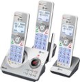 Left Zoom. AT&T - 3 Handset Connect to Cell Answering System with Unsurpassed Range - White.