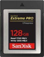 SanDisk - 128GB Extreme PRO CFexpress Memory Card - Front_Zoom