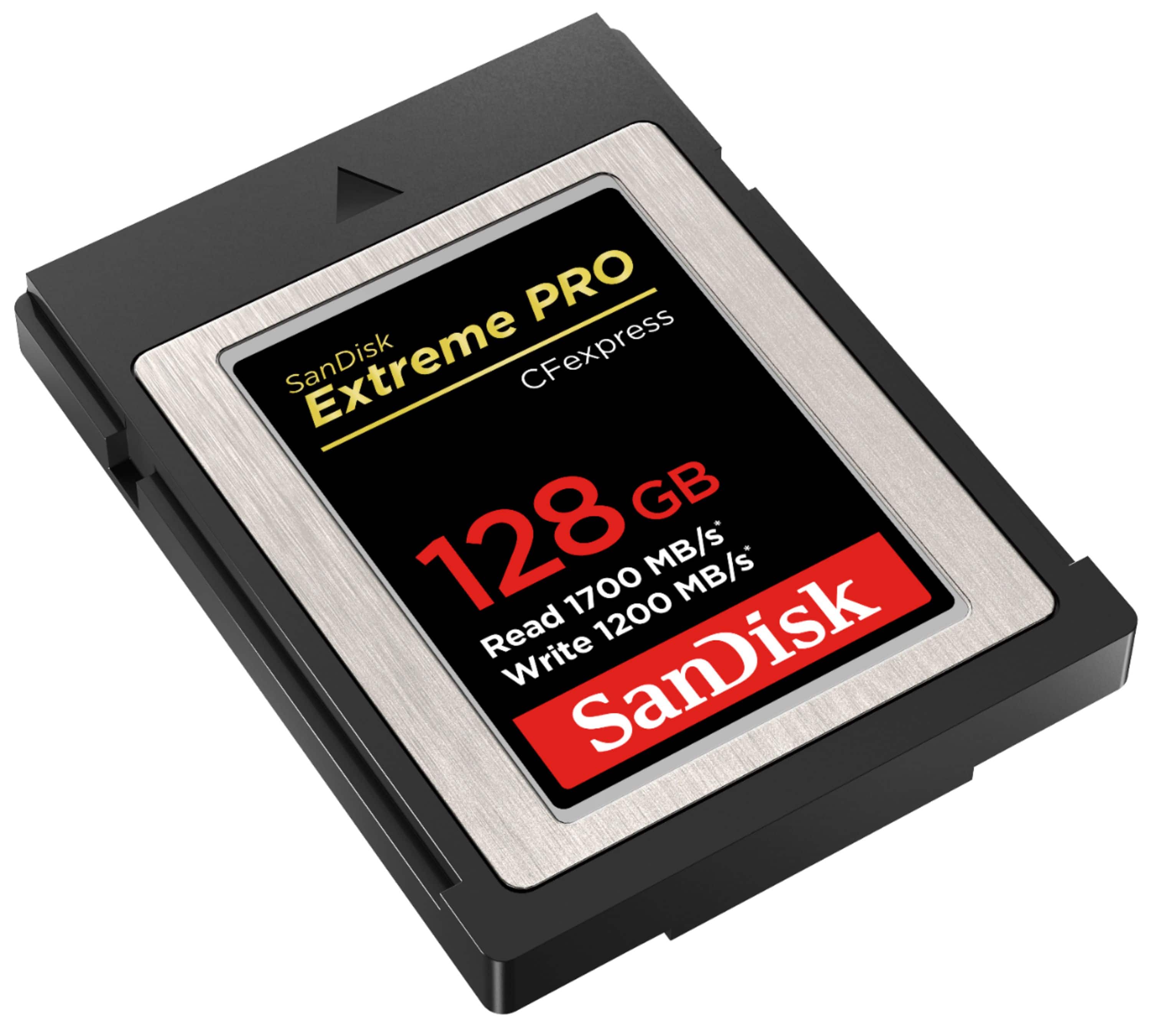 Alt View 11. SanDisk - 128GB Extreme PRO CFexpress Memory Card - Black.