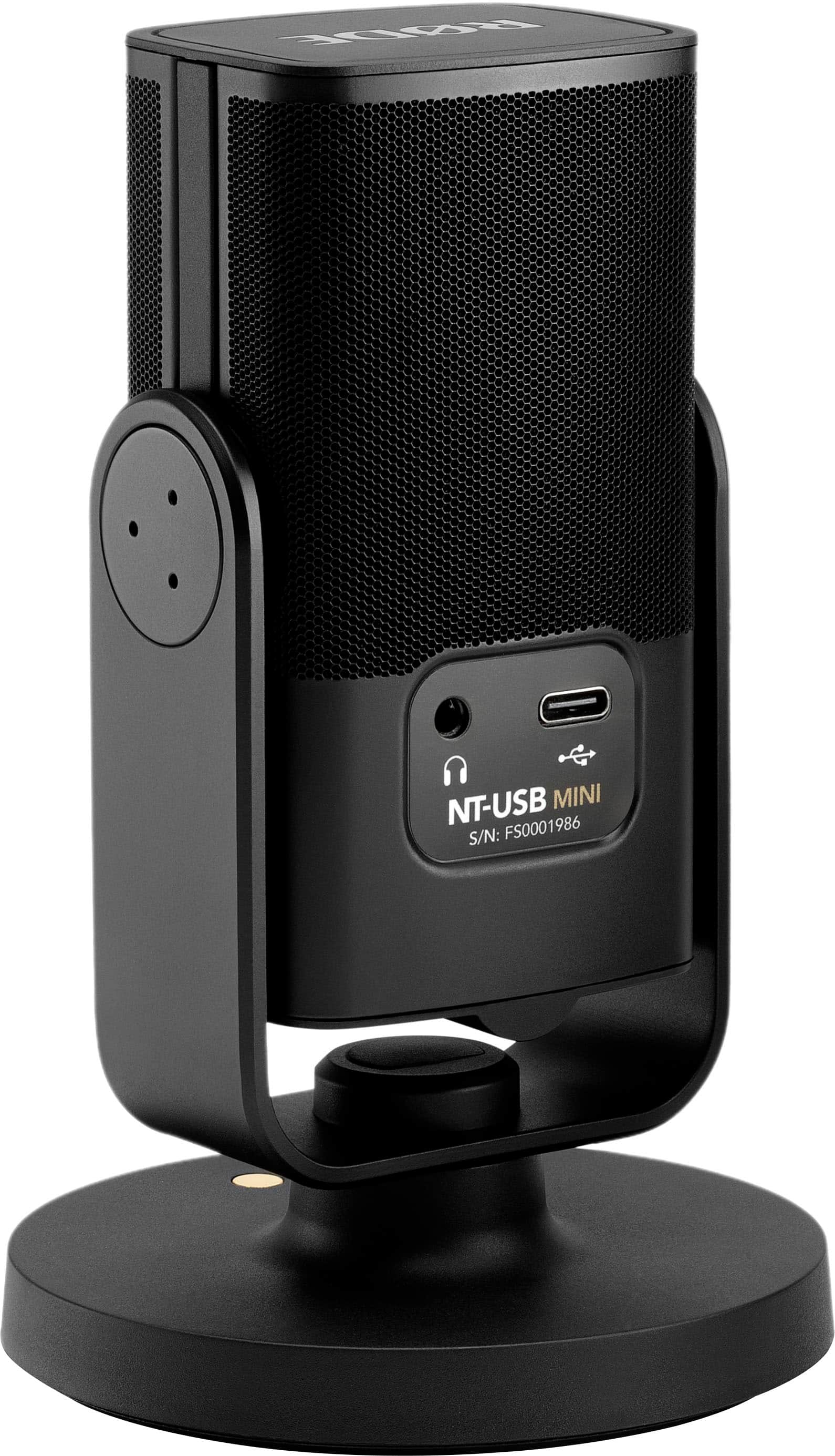Alt View 12. RØDE - NT-USB MINI Studio-Quality USB Microphone - Black.