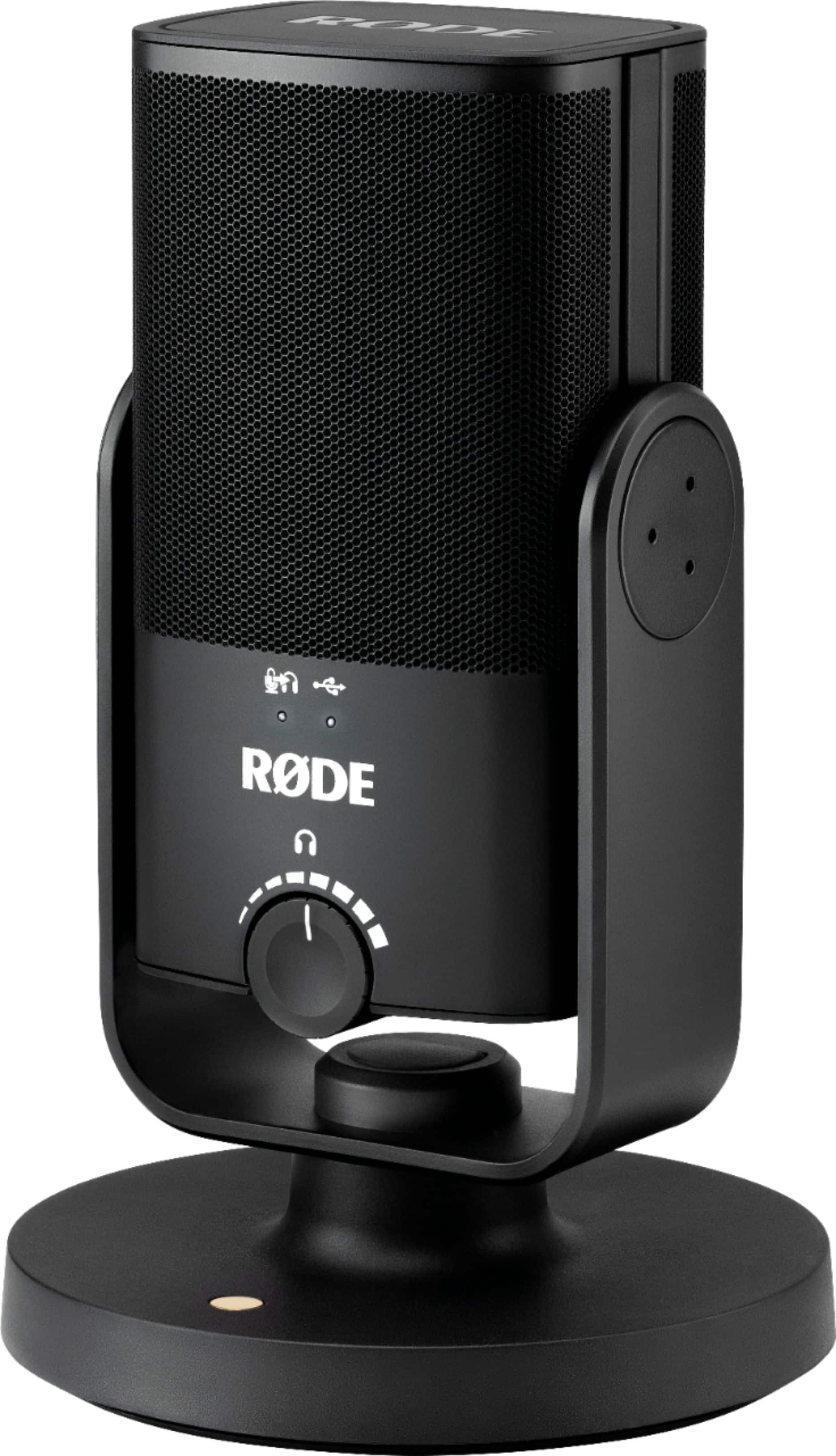Left. RØDE - NT-USB MINI Studio-Quality USB Microphone - Black.