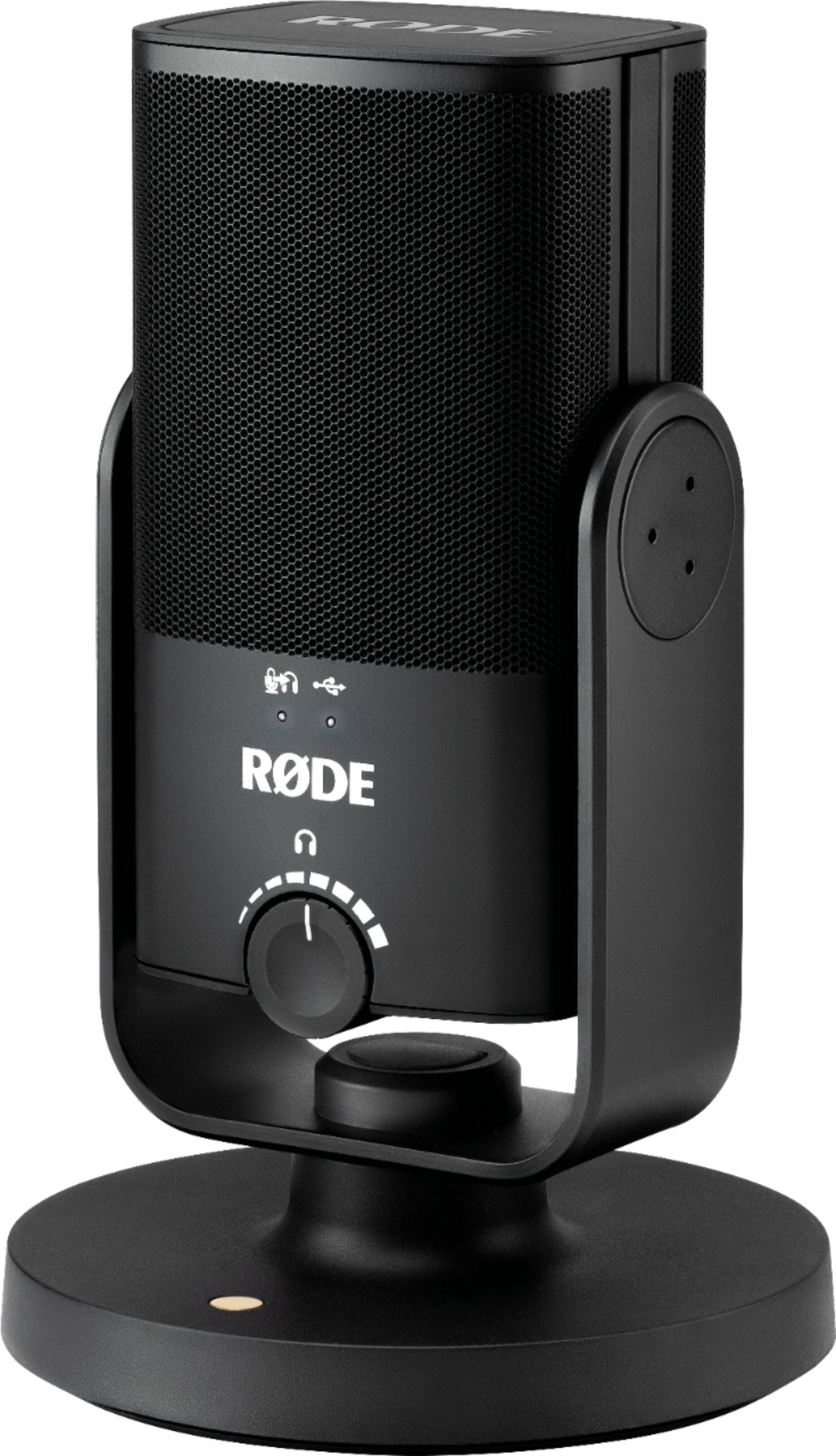 Left. RØDE - NT-USB MINI Studio-Quality USB Microphone - Black.