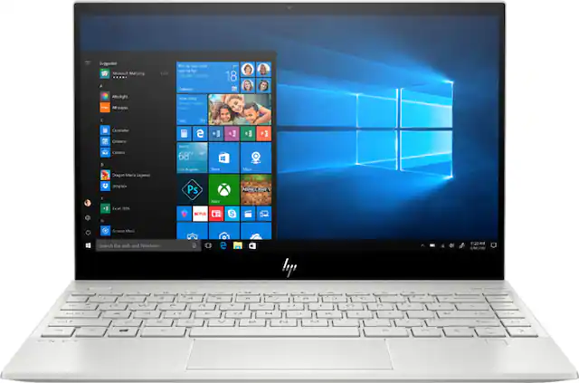 Front. HP - ENVY 13.3" 4K Ultra HD Touch-Screen Laptop - Intel Core i7 - 8GB Memory - 512GB SSD.