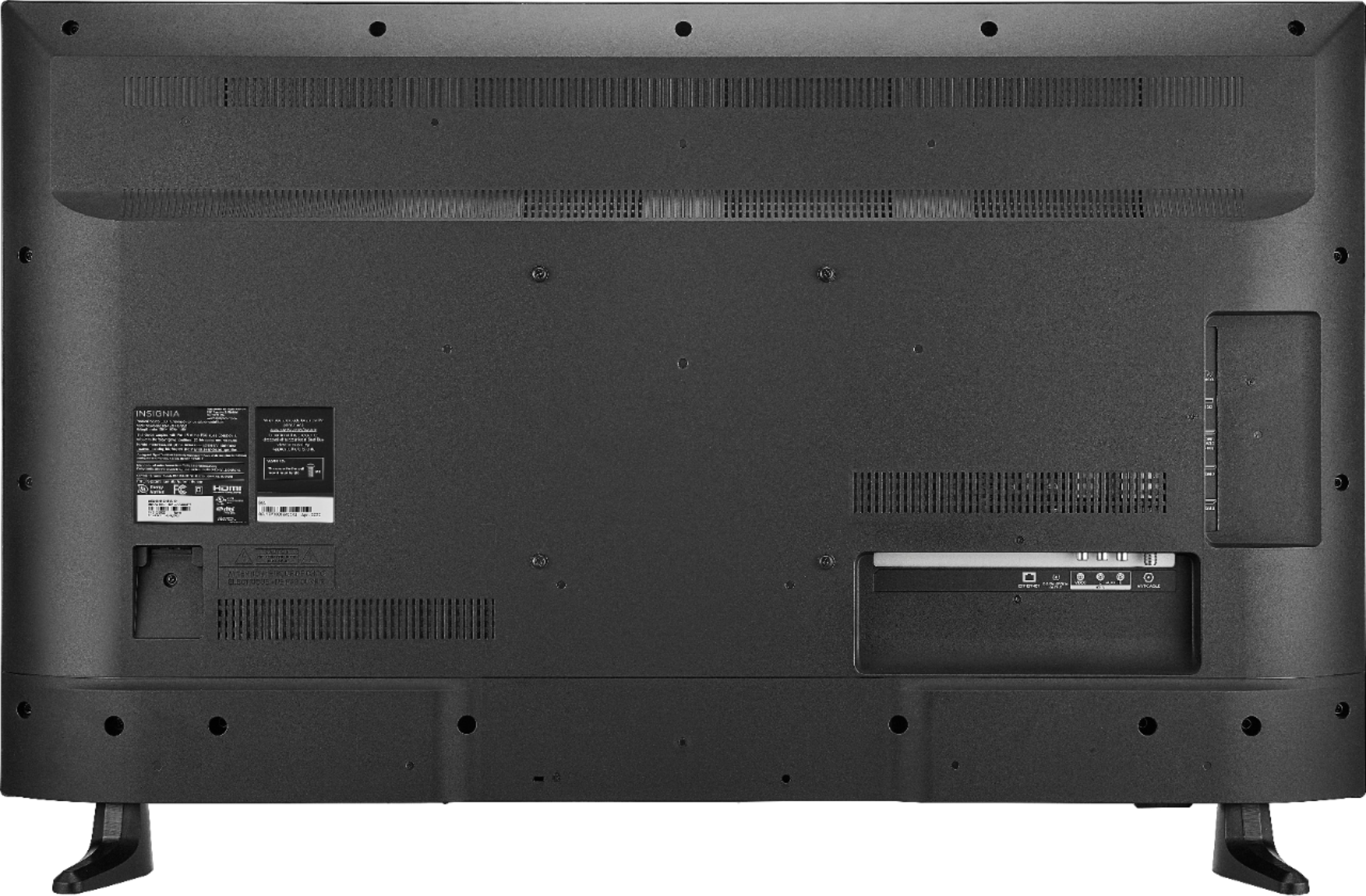 Back View: Insignia™ - 43" Class F30 Series LED 4K UHD Smart Fire TV
