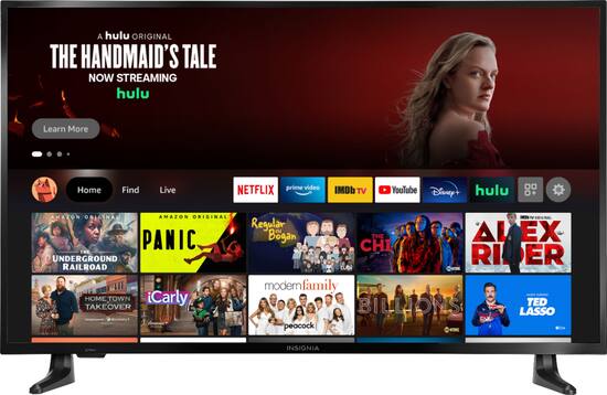 Front Zoom. Insignia™ - 43" Class LED 4K UHD Smart Fire TV Edition TV.