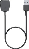 Fitbit - Charge-Only Cable - Black - Front_Zoom