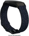 Alt View Zoom 12. Polyester Small Watch Strap for Fitbit Charge 4 - Midnight.