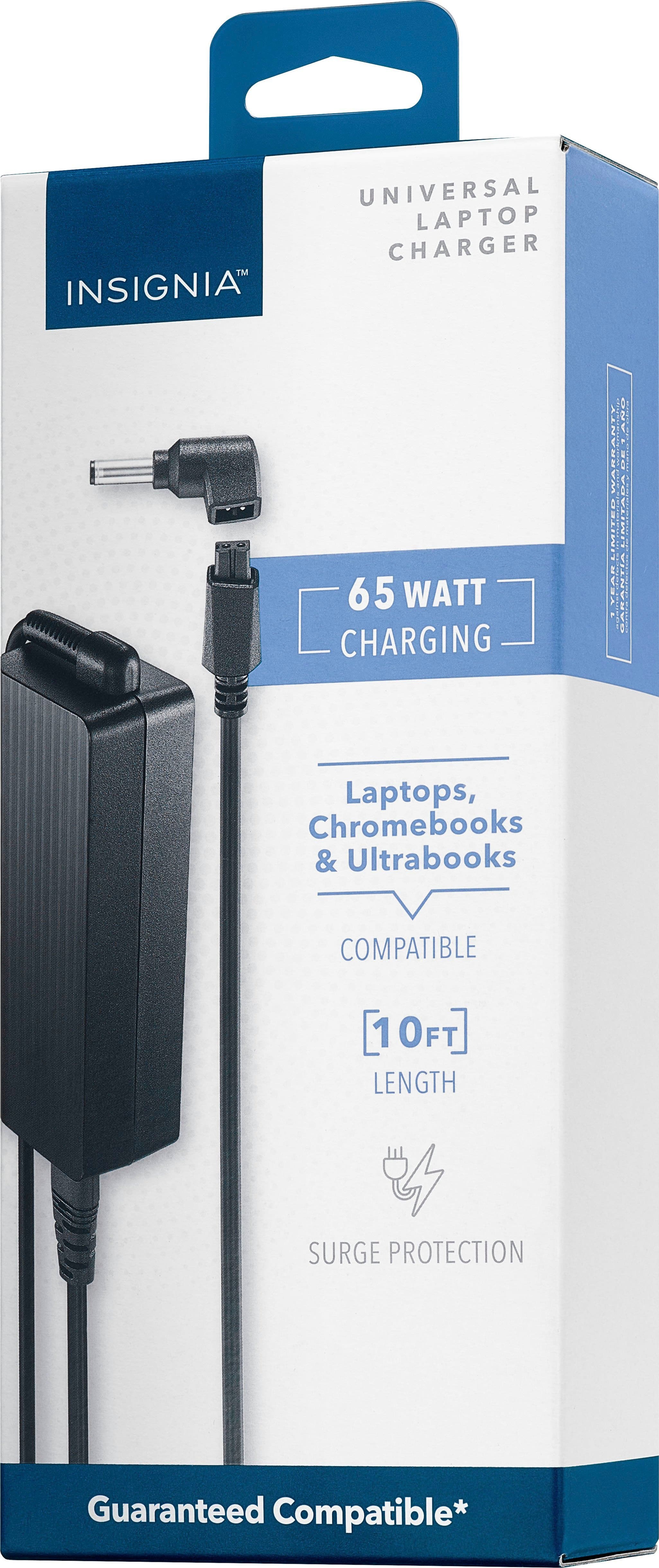 Alt View 13. Insignia™ - Universal 65W Laptop Charger - Black.
