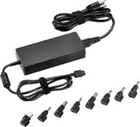 Insignia™ - Universal 180W High-Power Laptop Charger - Black - Front_Zoom