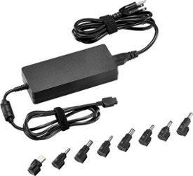 Insignia™ - Universal 180W High Power Laptop Charger - Black - Front_Zoom