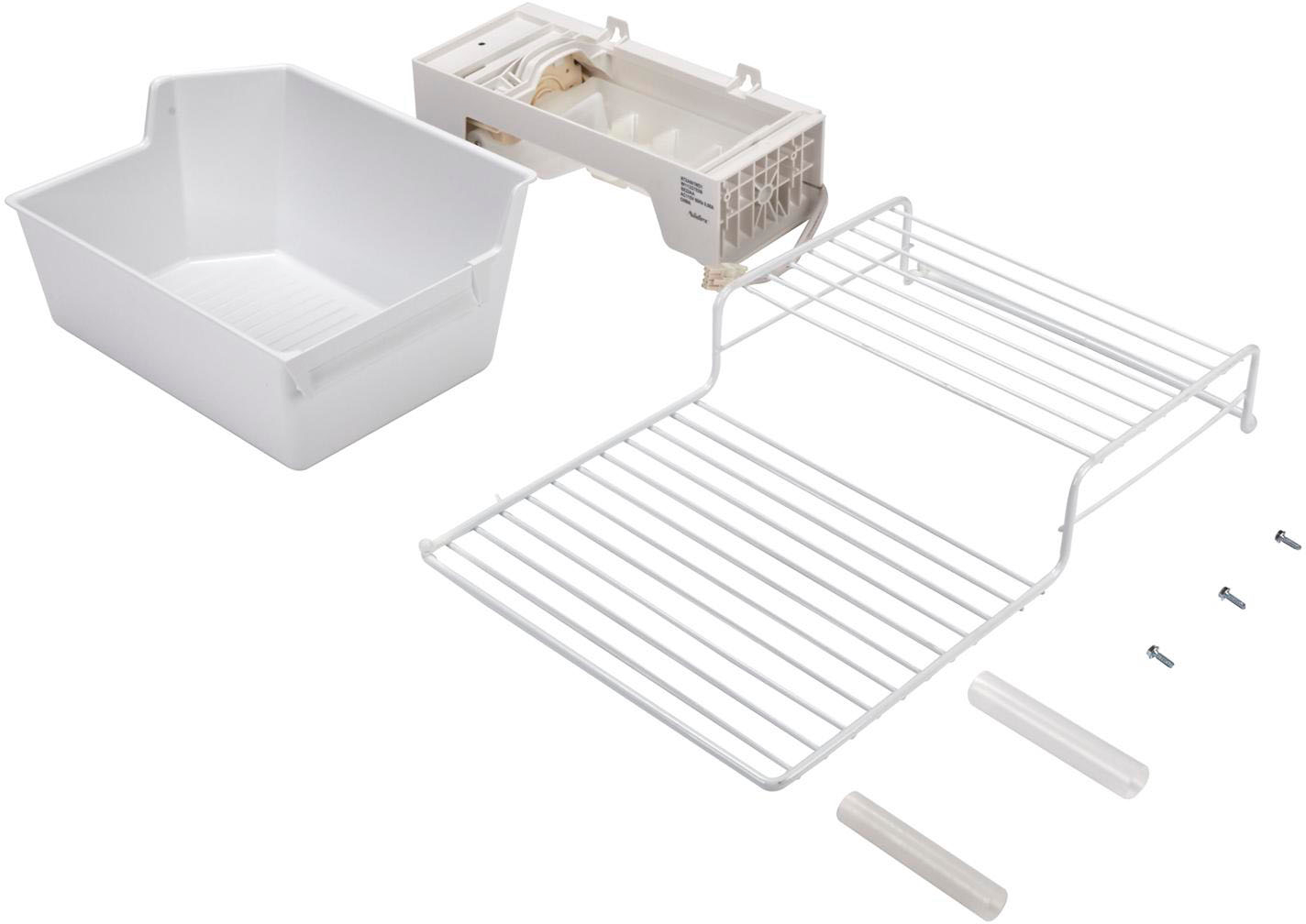 Unbranded - EZ Connect Icemaker Kit for Select Whirlpool Refrigerators - White
