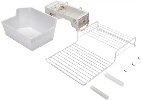 Front. Whirlpool - Ice Maker Kit - White.