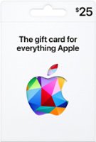$25 Apple Gift Card - App Store, Apple Music, iTunes, iPhone, iPad, AirPods, accessories, and more - Front_Zoom