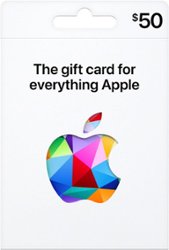 $50 Apple Gift Card - App Store, Apple Music, iTunes, iPhone, iPad, AirPods, accessories, and more - Front_Zoom