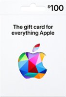 $100 Apple Gift Card - App Store, Apple Music, iTunes, iPhone, iPad, AirPods, accessories, and more - Front_Zoom