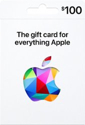 Apple - $100 Gift Card - App Store, Apple Music, iTunes, iPhone, iPad, AirPods, accessories, and more - Front_Zoom