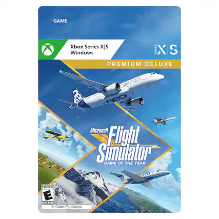 Front. Microsoft - Flight Simulator Game of the Year. - E (Everyone)