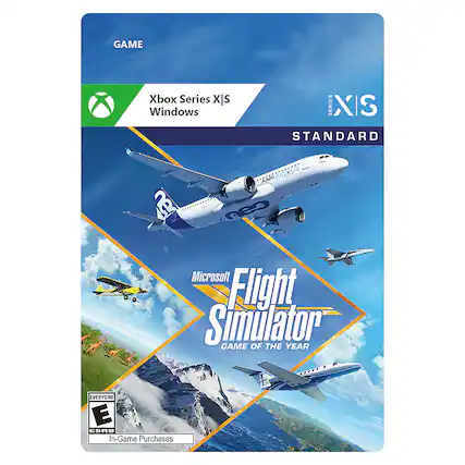 Front. Microsoft - Flight Simulator Game of the Year. - E (Everyone)