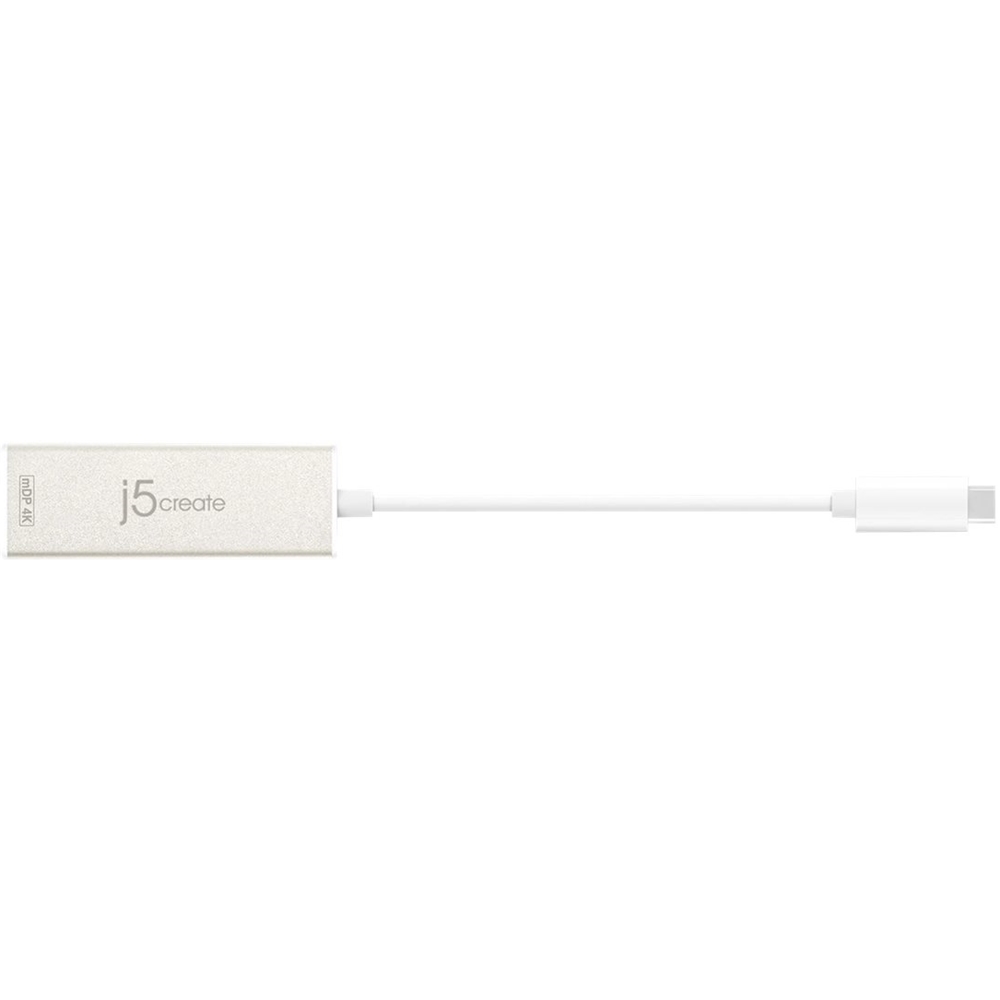 j5create - USB-C to 4K Mini DisplayPort Adapter - White