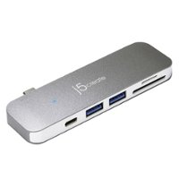 j5create - USB-C UltraDrive 6-in-1 Mini Dock - Front_Zoom
