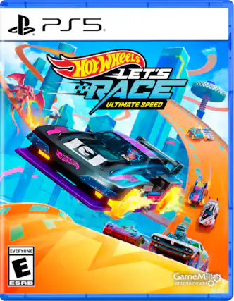 PS5
Hot Wheels
Let's Race
Ultimate Speed
Everyone
E
ESRB
GameMill Entertainment - E (Everyone)