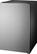 Left. Insignia™ - 4.4 Cu. Ft. Glass Door Mini Fridge - Graphite.
