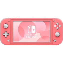 Nintendo - Geek Squad Certified Refurbished Switch 32GB Lite - Coral - Front_Zoom