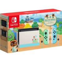 Nintendo - Geek Squad Certified Refurbished Switch - Animal Crossing: New Horizons Edition 32GB Console - Multi - Front_Zoom