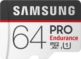 Samsung - 64GB PRO Endurance MicroSDXC UHS-I Memory Card - Front_Zoom