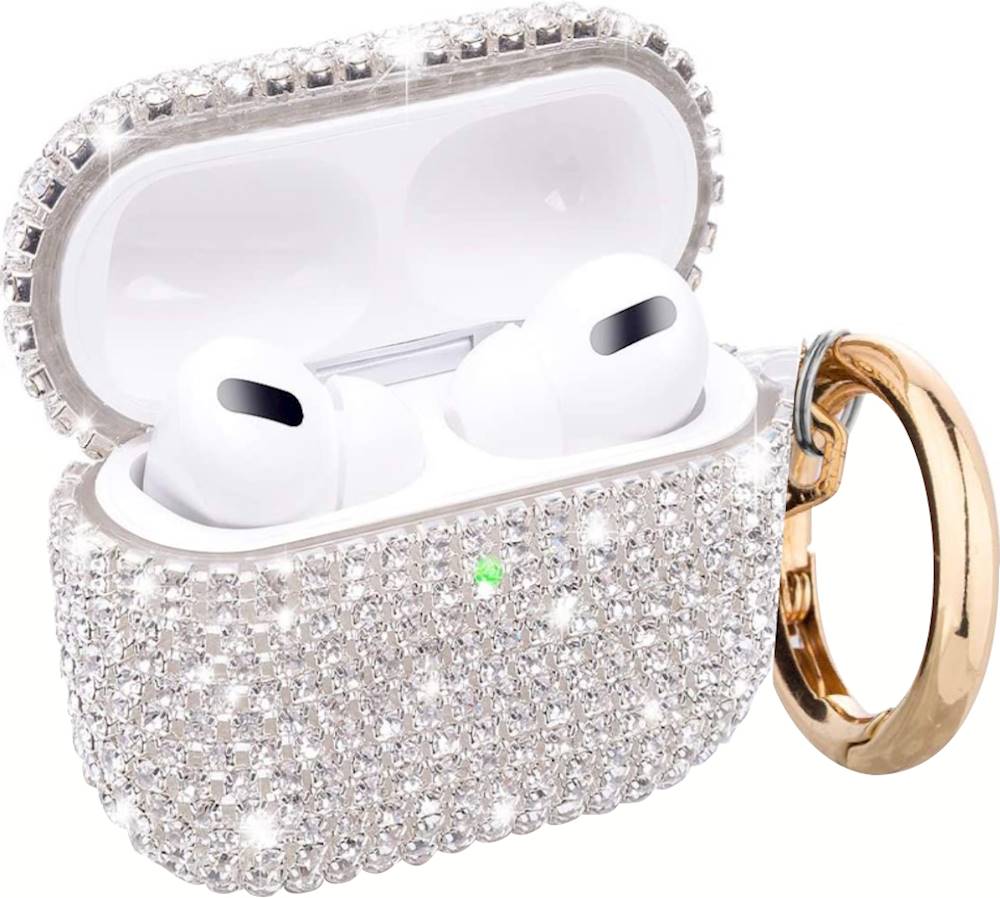 SaharaCase - Rhinestone Case for Apple AirPods Pro - Silver