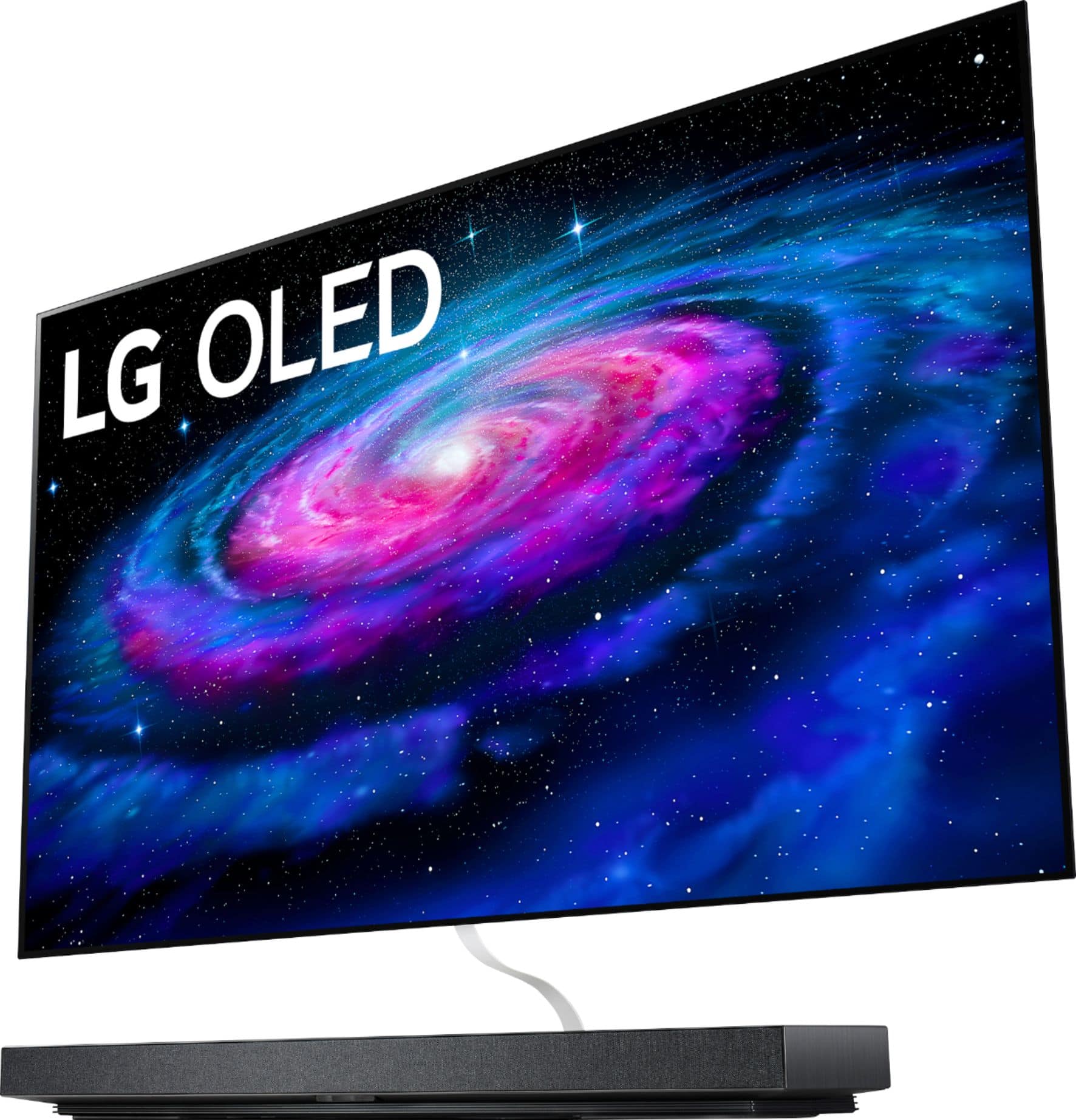 Left. LG - 65" Class WX Series OLED 4K UHD Smart webOS TV - Black.