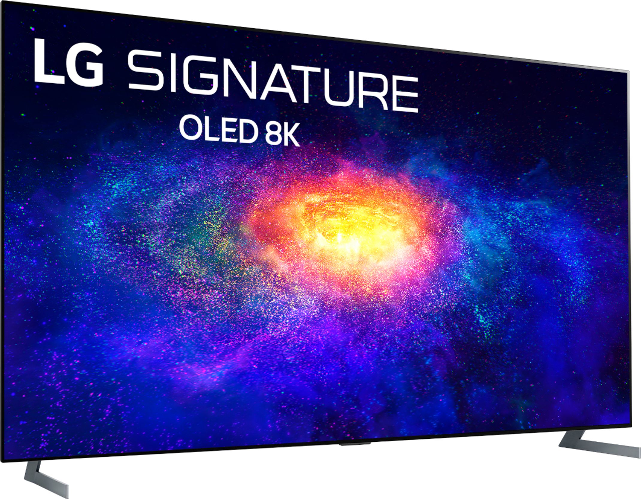 Angle View: LG - 77" Class ZX Series OLED 8K UHD Smart webOS TV