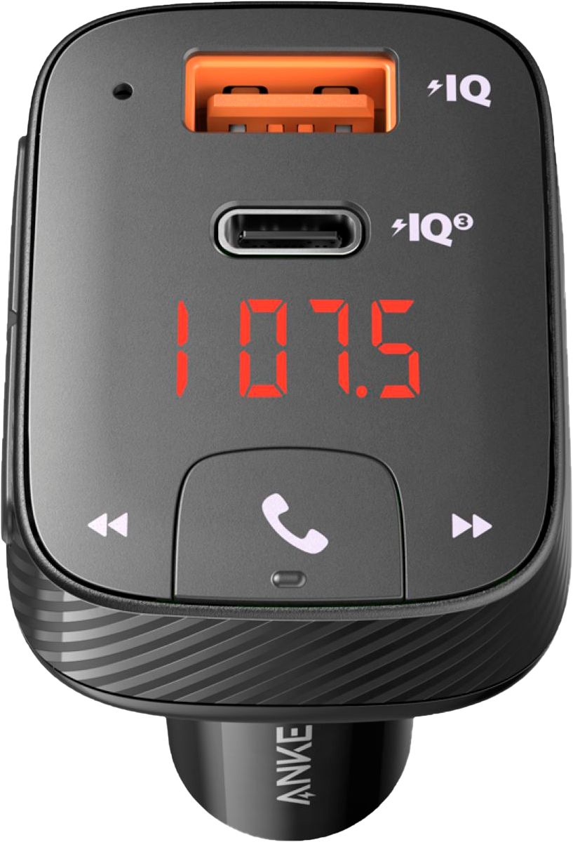 Best Buy: Anker ROAV SmartCharge F2 Pro FM Transmitter Black R5115Z11