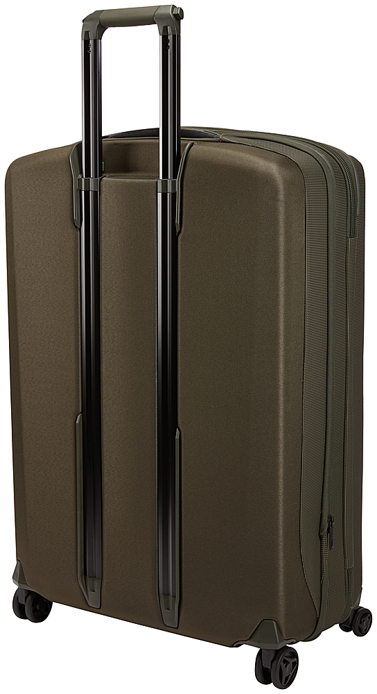 Left View: Thule - Crossover 2 31" Expandable Spinner Suitcase - Forest Night