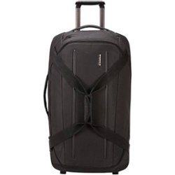 Thule - Crossover 2 30" Wheeled Duffel Bag - Black - Front_Zoom