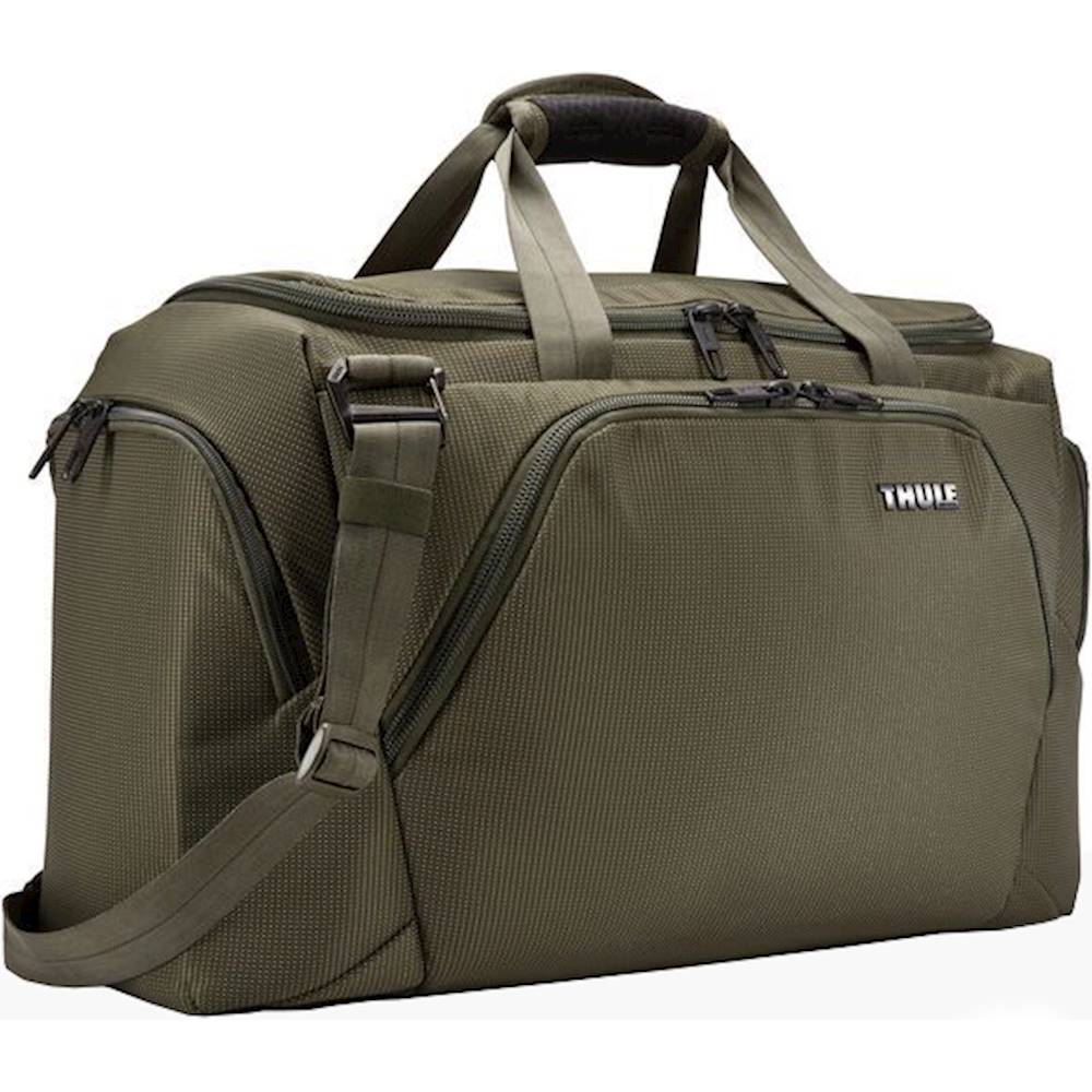 Angle View: Thule - Crossover 2 14" Duffel Bag - Forest Night