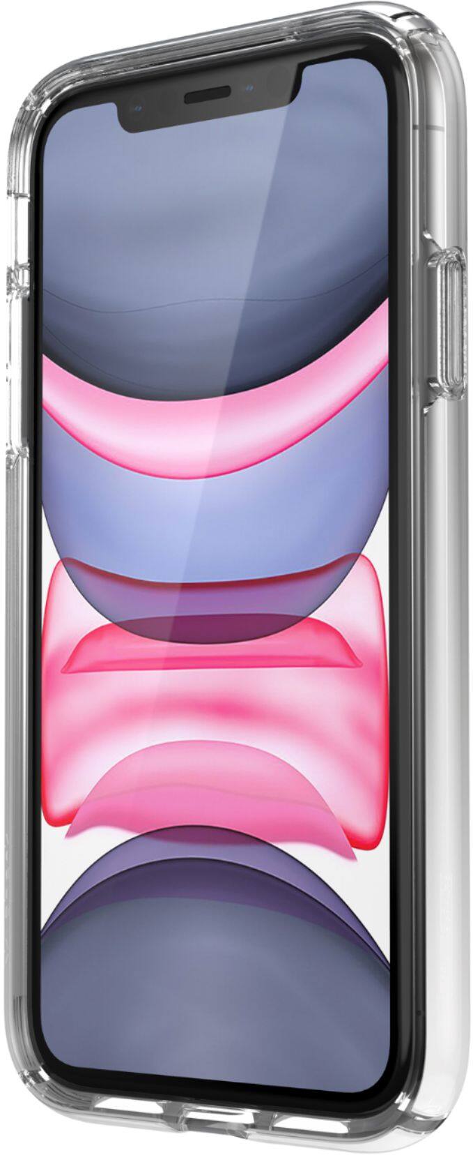 Speck Products Presidio Perfect-Clear Ombre iPhone 11 Pro Case, Clear/Atmosphere Fade (136449-9121)